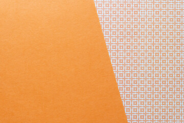 solid and patterned scrapbook paper