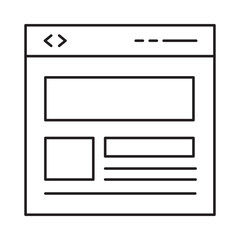 computer, laptop, website, web ui, ui, user interface, web interface icon