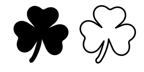 icon on transparent background clover png