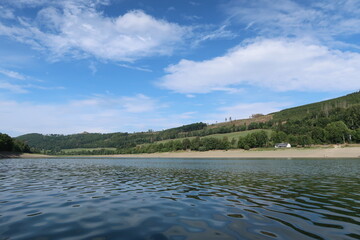 lake in the mountains