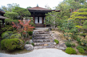 Garden at the Ninna-ji Temple, Kyoto