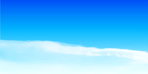 Fototapeta premium 青空 雲 風景 背景 