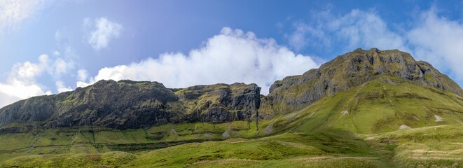 panorama of the mountains