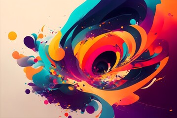 Obraz premium abstract colorful background
