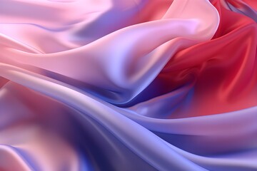 Obraz premium 3D Abstract Digital Background Wallpaper Red and Purple