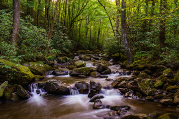 Smooth River at Jones Gap State Park, South Carolina