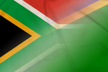 South Africa and Solomon Islands official flag transborder contract SLB ZAF