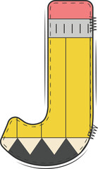 Back to school Doodle Alphabet