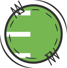 Back to school Doodle alphabet Set