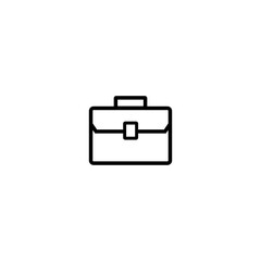 Briefcase icon, simple vector , perfect illustration, business tools