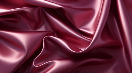 Fototapeta premium Bordeaux latex fabric. Highly defined latex texture. AI generated imagen. 