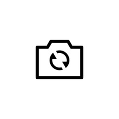 Photo camera icon, simple vector, perfect illustration