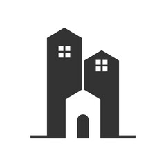 house logo template. Icon Illustration Brand Identity. Isolated and flat illustration. Vector graphic