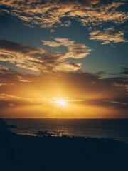Por do sol 