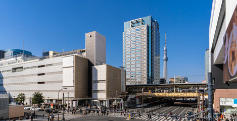 錦糸町の街並み 東京都墨田区