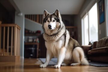 alaskan malamute dog