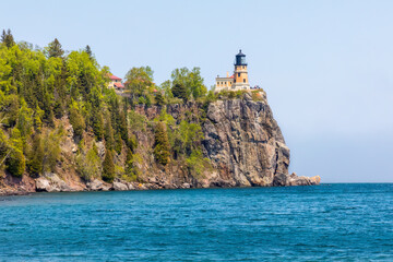 Split Rock Lighthouse on Lake Superior in Northern Minnesota