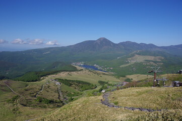 蓼科山と白樺湖 K3CP8917