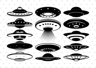 UFO Silhouette, UFO Svg, Alien Ship Svg, Flying Saucer Svg, Space Svg, Spaceship Svg, Rocket Ship Svg, SB00055 © ETC Craft