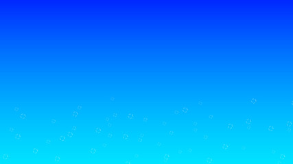 Abstract pattern circle on blue gradient background.