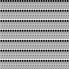 Texture with circles and waves