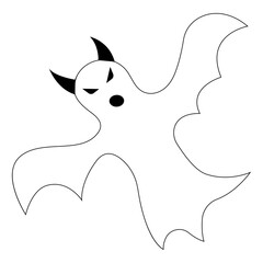 ghost icon vector illustration