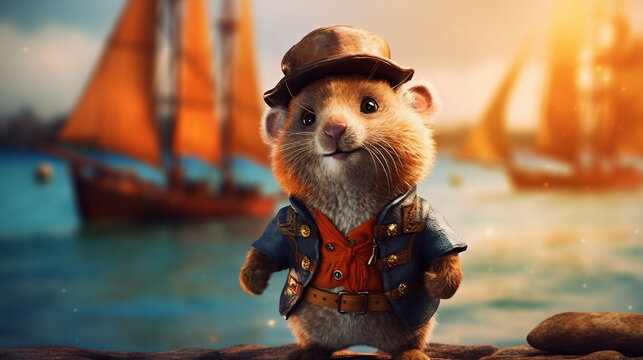 hamster pirate