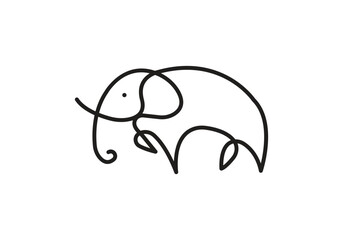 elephant logo style design inspiration