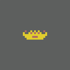 this is crown in pixel art,this item good for presentations,stickers, icons, t shirt design,game asset,logo and your project.