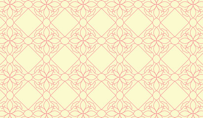 Vector geometric diagonal fabric waves seamless texture