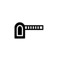 Portal Security Traffic Solid Icon