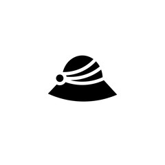 Clothes Fashion Hat Solid Icon