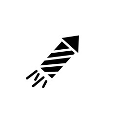 Fireworks Party Petard Solid Icon