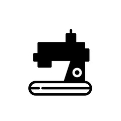 Machine Overlock Sew Solid Icon
