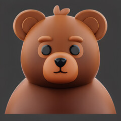 Experience the Wild with Stunning 3D Bear Pictures on Adobe Stock
