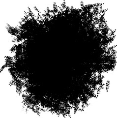 Paint brush stroke, brush stroke abstract shapes, vector black paint, oil color texture silhouette.