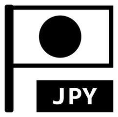 投資系アイコン-日本円-