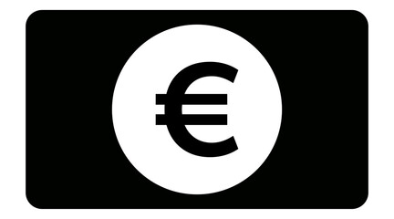 シンプルなユーロのアイコン