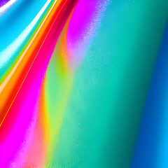 metallic rainbow paint