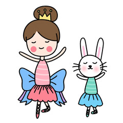 Bestie,Rabbit,Good mood,Song,Enjoy,Friend,Children,Good day,Girl,Child,Fun,Cute,Happy,Ballet,Pink,Animal,Music,Ballerina,Cony,Dance,Adorable,Funny,Buddy,Good time,Bunny