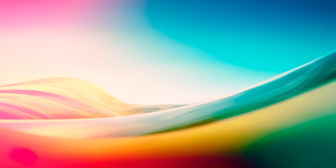 Fototapeta premium Abstract background with gradient colors Generative AI