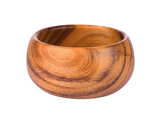wood bowl on transparent png