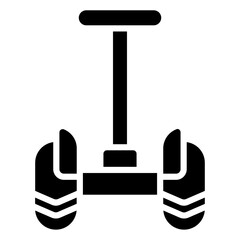 Personal Transporter glyph icon
