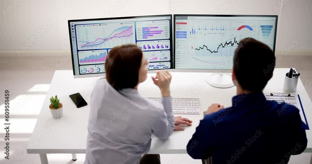 Aufkleber data analyst mit data analytics kpi