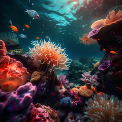 Fototapeta na wymiar Beautiful Coral