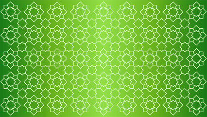 Islamic pattern vector illustration for islam celebration. Islamic pattern for ramadan, eid, mubarak, eid al fitr and eid al adha. Shiny arabesque pattern for muslim culture and islam religion