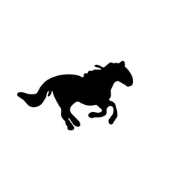 Horse Silhouette Vector 