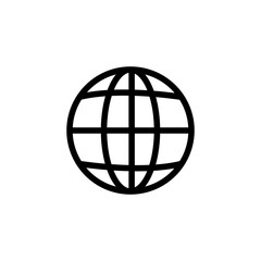 globe icon, earth icon, web icon