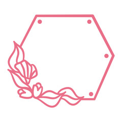 Floral Frame Element