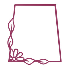 Floral Frame Element